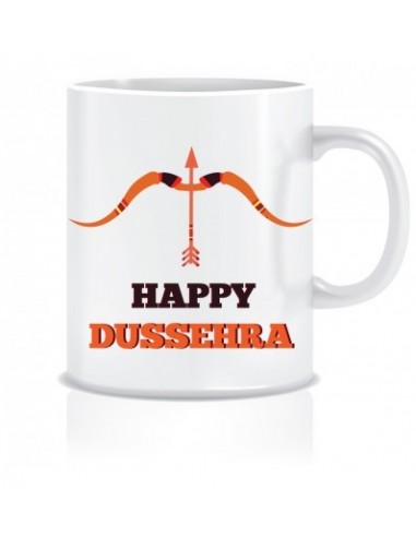 Everyday Desire Happy Dussehra Diwali gifts Printed Ceramic Coffee Tea Mug ED103