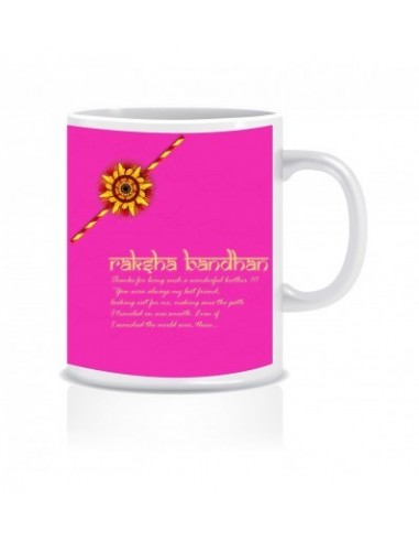 Everyday Desire Happy Raksha Bandhan Brother Ceramic Coffee Mug ED016