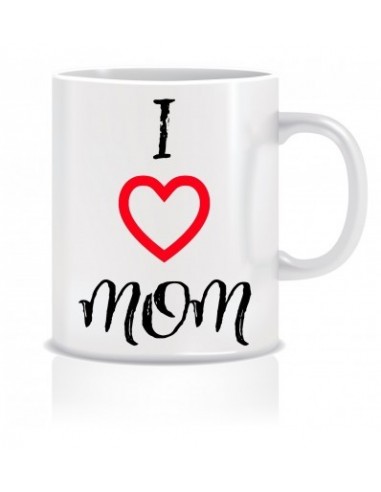 Everyday Desire I Love Mom Coffee Mug -Birthday gifts for Mother, Mom, Mommy - Mother's day gifts - ED628