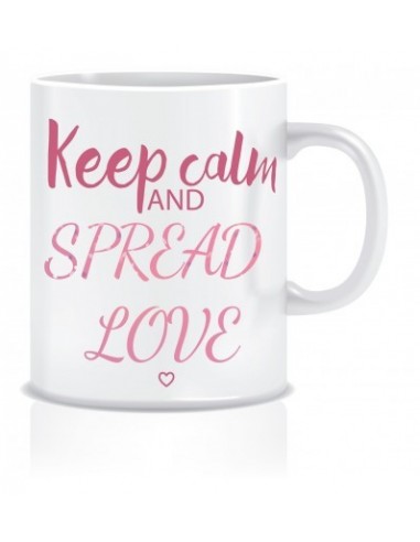 Everyday Desire Spread Love Ceramic Coffee Mug - Valentines / Anniversary gifts for girlfriend, boyfriend, wife, husband - ED399