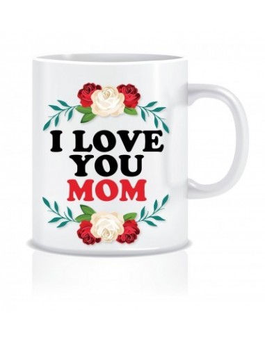 Everyday Desire The Worlds I Love You Mom Coffee Mug -Birthday gifts for Mother, Mom, Mommy - Mother's day gifts - ED635