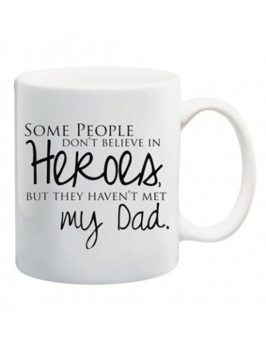 My Dad my Hero Printed Ceramic Coffee Mug ED285