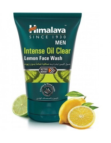 Himalaya MEN Intense Oil Clear Lemon Face Wash 100ml