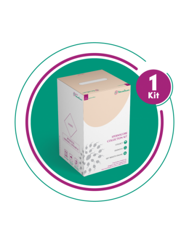LifeCell SpermScore - 1 Kit At-home self collection test for fertility check