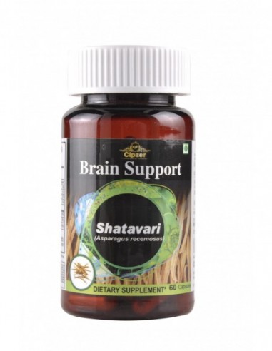 Cipzer Shatavari Capsules 60 Caps - Good For Healthy Digestion & Reproductive System