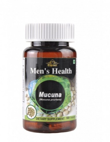 Cipzer Mucuna Capsules (60 Caps), For Mood And Motivation Support