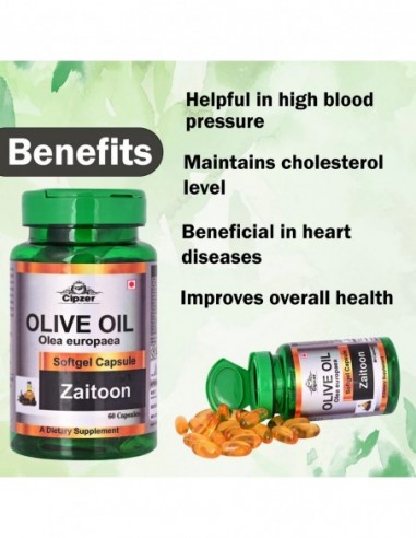 Cipzer Olive Oil Softgel Capsule