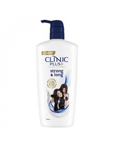 Clinic Plus Strong & Long Shampoo 650 Ml With Milk Proteins & Multivitamins For Healthy And Long Hair