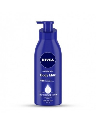 Nivea Body Lotion For Very Dry Skin Nourishing Body Milk With Almond Oil & Vitamin E For Men & Women 400 Ml
