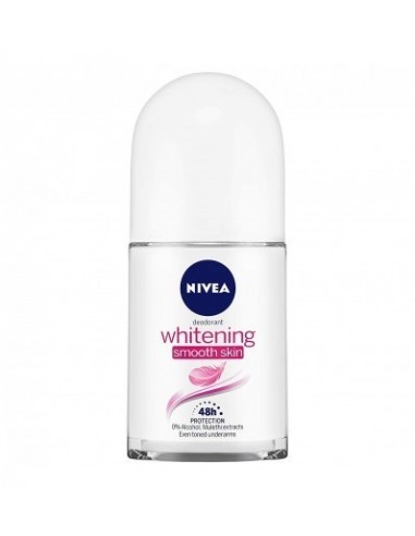 Nivea Whitening Smooth Skin Deodorant Roll On Deodorant Roll On For Women 50 Ml