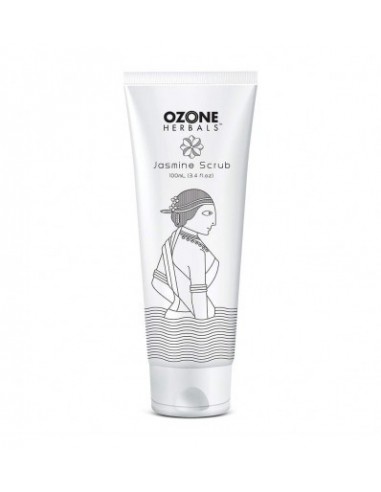 Ozone Jasmine Scrub For Exfoliation Anti-acne & Pimples Blackhead Removal 100 Gm
