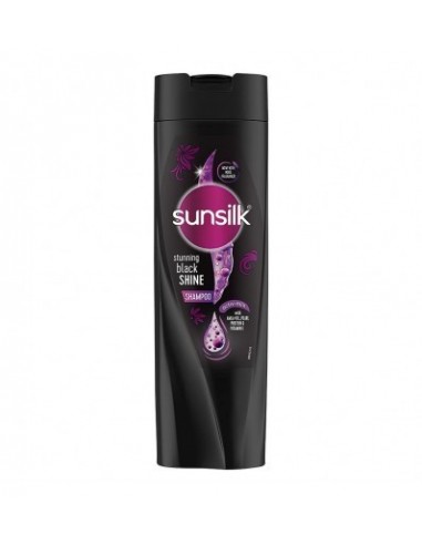 Sunsilk Stunning Black Shine Shampoo With Amla+Oil Pearl Protein & Vitamin E For Long Lasting Shine 360 ml