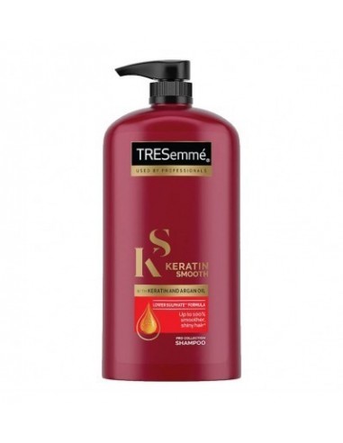 Tresemme Keratin Smooth Shampoo With Keratin And Argan Oil For Smoother And Shinier Hair 1 Ltr