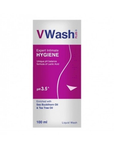 VWash Plus Expert Intimate Hygiene With Tea Tree Oil Liquid Wash Prevents Dryness Itchiness
