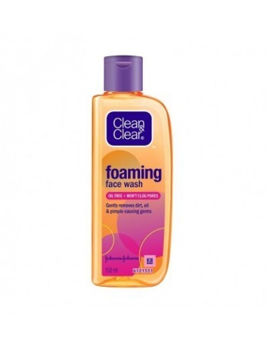 Clean & Clear Foaming Facewash for Oily Skin Brown 150ml
