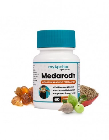 myUpchar Ayurveda Medarodh 60 Veg Capsules - Health Care Supplement