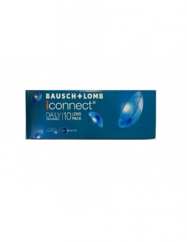 Bausch & Lomb Iconnect Daily disposable Contact lens - 10 Lens Pack -0.50 To -6.00dIn0.25 Steps