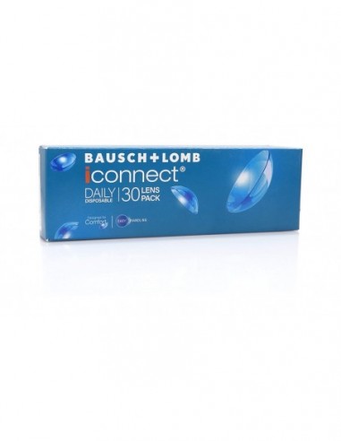 Bausch & Lomb Iconnect Daily disposable Contact lens - 30 Lens Pack -0.50 To -6.00d In0.25 Steps