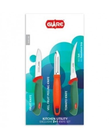 Glare Kitchen Utility Knife 3 Pcs Set