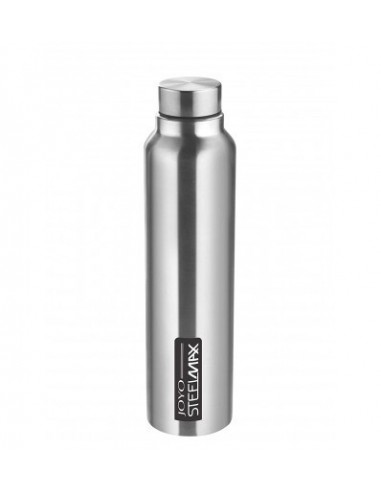 Joyo Steelmax Spring Single Walled Stainless-Steel Leak-Proof Fridge Water Bottle 1000ml
