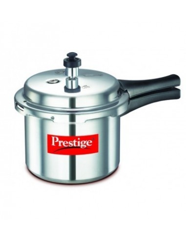 Prestige Popular Aluminium Outer Lid Pressure Cooker 3 Litres Silver