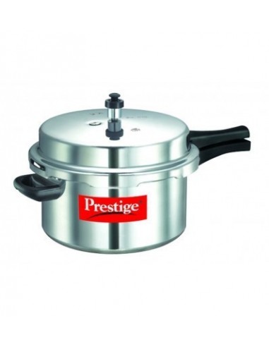 Prestige Popular Aluminium Outer Lid Pressure Cooker 7.5 Litres Silver