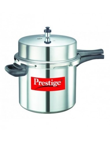 Prestige Popular Aluminium Outer Lid Pressure Cooker 12 Litres Silver