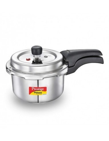 Prestige Svachh Deluxe Alpha 2.0 Litre Stainless Steel Pressure Cookers Silver