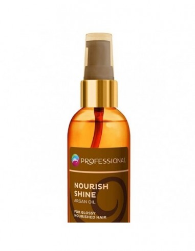 Godrej professional nourish shine argan oil hair serum no sulphate paraben sls & sles uv-protect formula 120ml