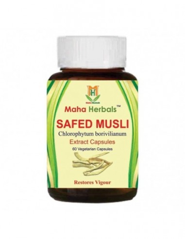 Maha Herbals Safed Musli Extract Capsules