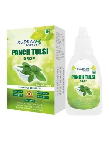 Rudraa Panch Tulsi Drops Packaging Type: Bottle, 30 ml