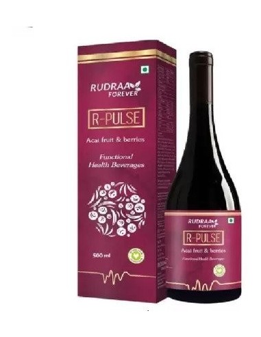 Rudraa Forever R - Pulse Acai Fruits & Berry Health Juice | 500 ml (500 ml)