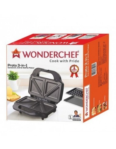 Wonderchef 3 in 1 sandwich maker hotsell